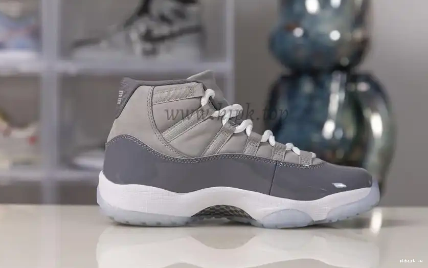 cool Air 11 PK ready retail to GOD materials grey ship Jordan 0522